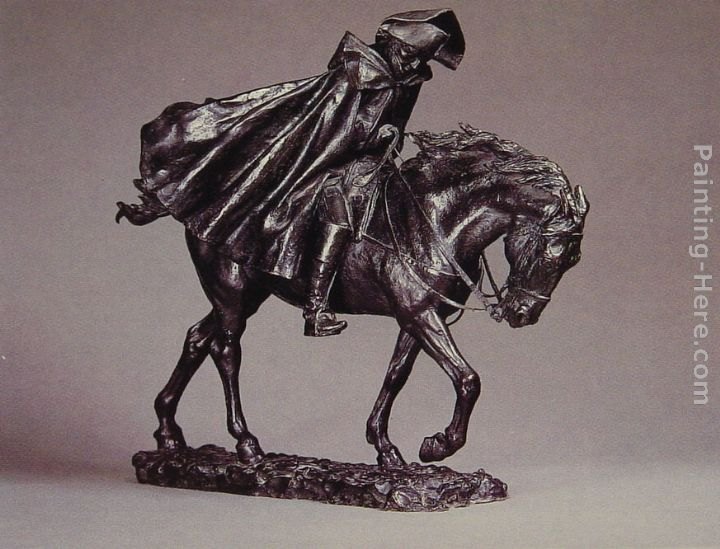 Jean-Louis Ernest Meissonier Marshal Ney on Horseback Fighting the Wind